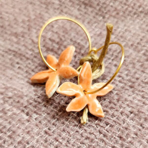 Pendiente Aro Jazmín