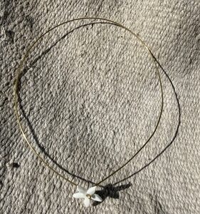 Collar Jazmin cerrado - Blanco