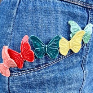 Broche Alfiler Mariposa